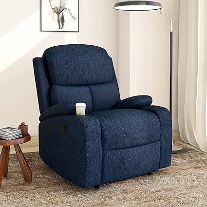 Simon 1 Seater Fabric Manual Recliner - Torque India